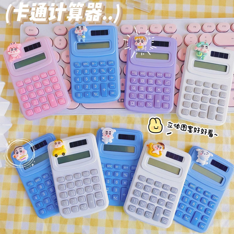 Calculator Cartoon Cute Mini Office Primary School Exam Multifunctional Portable Small Portable Computer - Image 5